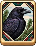 American Crow tile